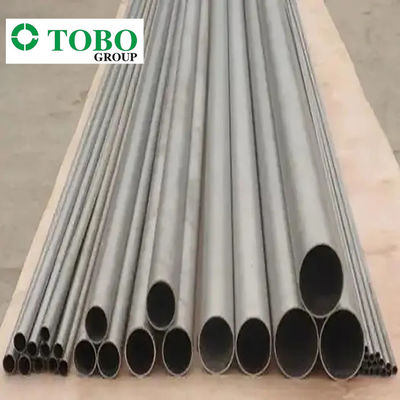 Pipa Bulat Paduan Titanium ASTM B338 Gr9 10 Inci 20mm Poles Gulung Panas