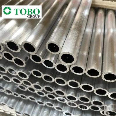 TOBO/METAL 2.7 Pipa paduan aluminium dengan gravitasi khusus dengan permukaan yang diolah untuk aplikasi industri kosong