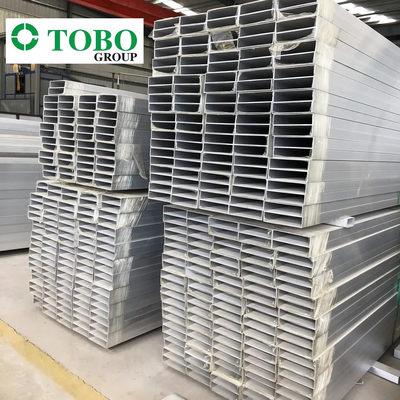 TOBO/METAL 2.7 Pipa paduan aluminium dengan gravitasi khusus dengan permukaan yang diolah untuk aplikasi industri kosong