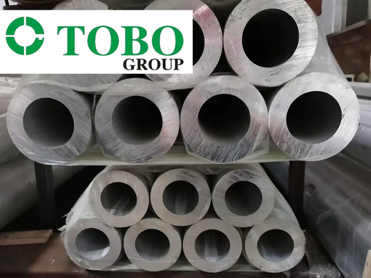 Konduktivitas Termal Unggul untuk Efisiensi Energi 6063-T5, ASTM B210, Pipa Paduan Aluminium 12mm OD x 1mm WT