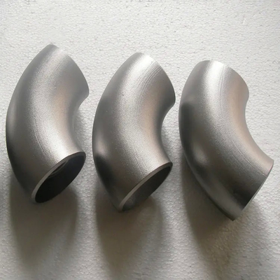 90/45/180 Derajat Titanium Alloy Elbows Butt Welding Elbow Titanium Pipe Fittings