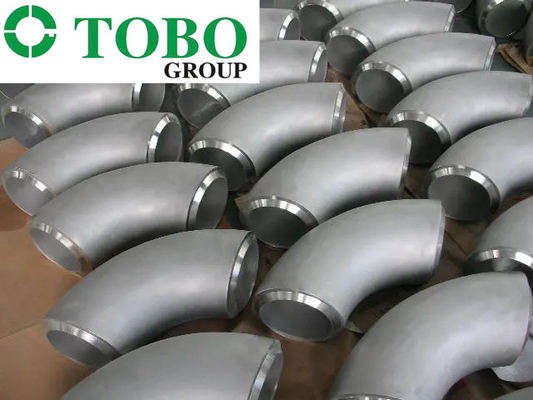 Ujung las butt Siku Stainless Steel 90° GOST 17375 89x3,5 904L