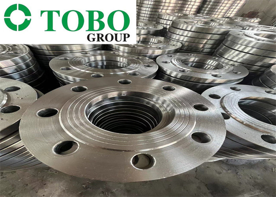 ASME B16.5 Baja paduan Slip Baja Ditempa Pada Pelat SO Flensa Kelas 150 hingga 2500 lbs