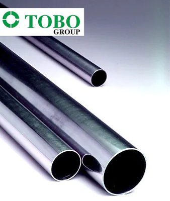 Saluran Titanium Alloy tanpa jahitan Permukaan halus Panjang yang disesuaikan