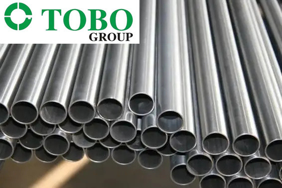 Pipa paduan titanium anodisasi halus yang halus ASTM B338 B861 B862 Sesuai dengan suhu