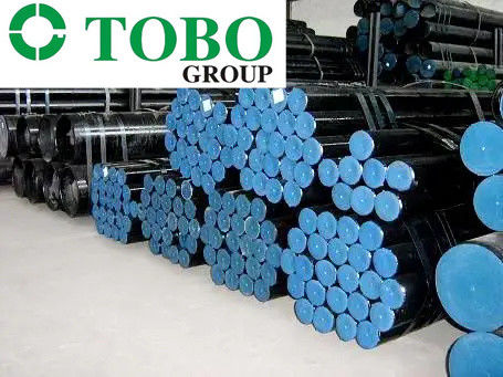 API5L X52 PSL1 6 Inch SCH40 Pipa Baja Lapisan Plastik DIN 30678