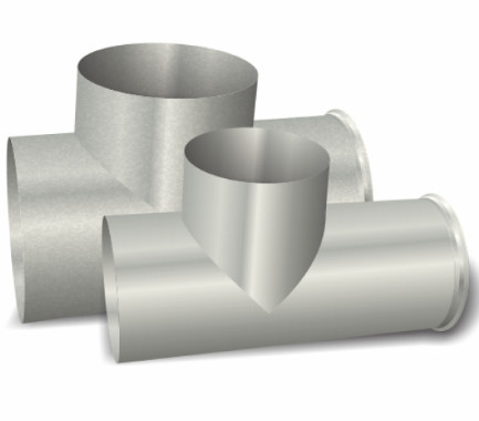Fittings pipa super duplex sama Tee ASME B16.9 SMLS 6 " SCH60S Fittings