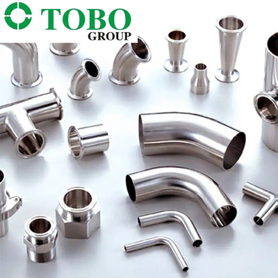 Fitting Pipa Baja Paduan Titanium B366 N10665 Titanium Alloy Swage Nipple