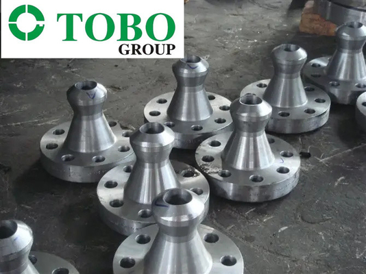 Flange Alloy Steel Disesuaikan Ditempa 304 316l PN10 PN16 Slip Stainless Steel Pada Flange