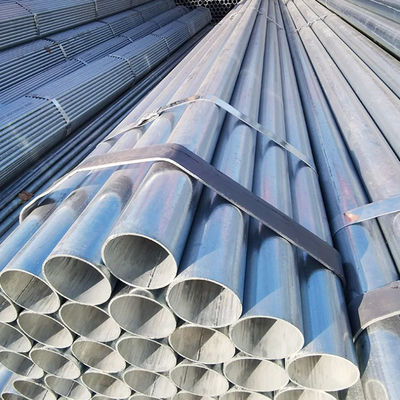 SGCC Galvanized SCH80 Hot Dip Tube dengan Spangle Zero Besar Menengah Kecil untuk Konstruksi