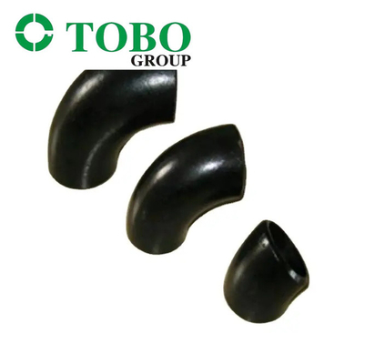 Penjualan Panas Baja Karbon ASME/ANSI B16.28 Butt-Welding Pipe Fittings 45 Degree Elbow SR radius Pendek