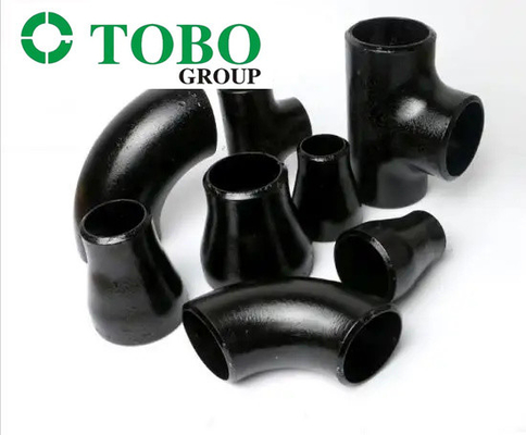 Seamless ASTM A234 WP12 P11 Fitting Pipa Baja Paduan Siku, Tee, Reducer, Cap