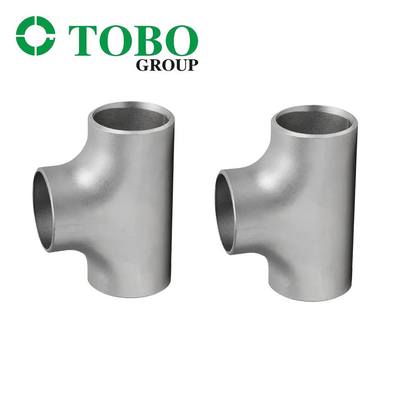 STAINLESS STEEL TEE, REDUCING, ANSI B16.9, SMLS,1" SCH:40S x SCH:40S, BW A403 WPS 304
