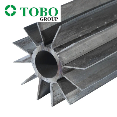 Hot Rolled Round U Fin Tube dengan Type LL Fin dan Round Head Code
