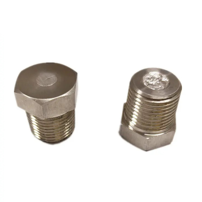 Hex Head Pipe Plug Alloy Steel Forged B366 1/4 3/8 1/2 1 Inch Male Threaded Plug