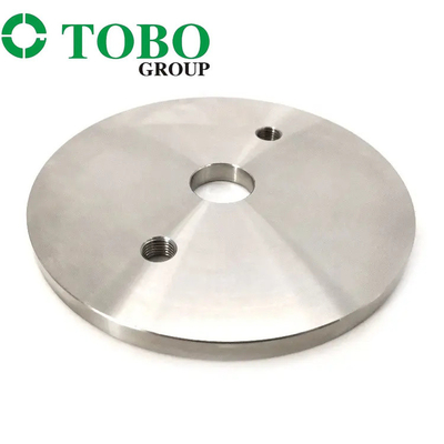 Paduan Baja Karbon Presisi Disesuaikan Stainless Steel Flensa Mesin CNC