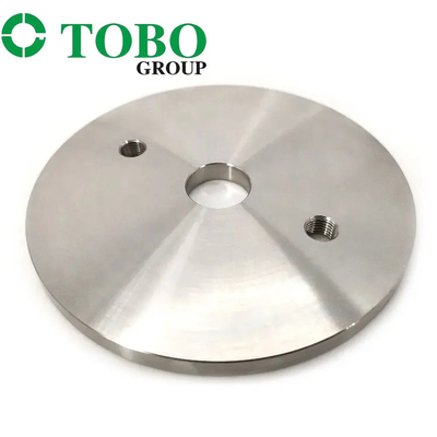 Paduan Baja Karbon Presisi Disesuaikan Stainless Steel Flensa Mesin CNC