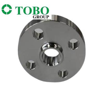 Pemasangan Pipa Kustom berkualitas tinggi Leher las berulir Inconel 625 Flange Paduan Nikel