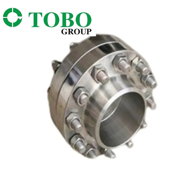 Pemasangan Pipa Kustom berkualitas tinggi Leher las berulir Inconel 625 Flange Paduan Nikel