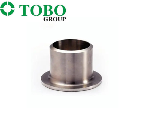 1/2 in -48 in Jadwal 5S ke jadwal 80 ASME B16.9 ASME B363 EN1092 WPT2 Titanium Lap joint Stub End
