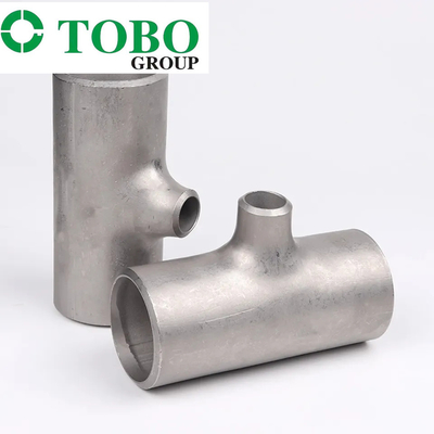 ANSI/ASME Baja tahan karat Baja Karbon Butt Welding Tee Ukuran & Bahan Industri Berkualitas