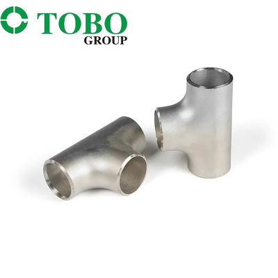 ANSI/ASME Baja tahan karat Baja Karbon Butt Welding Tee Ukuran & Bahan Industri Berkualitas