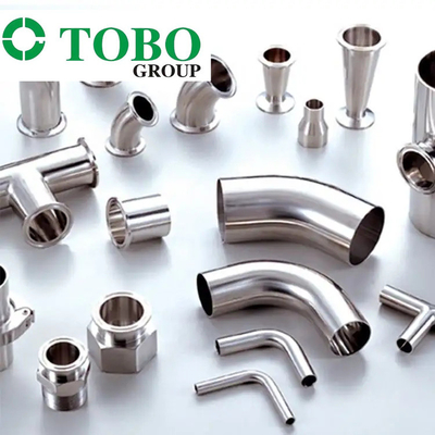 Fitting Pipa Baja Paduan Titanium B366 N10665 Titanium Alloy Swage Nipple