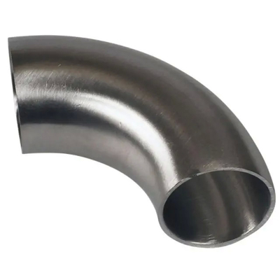 Fitting Pipa Las Butt Radius Pendek 90 Derajat SCH40 Siku Baja Paduan Nikel