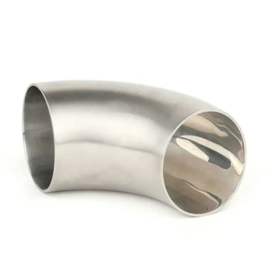 Fitting Pipa Las Butt Radius Pendek 90 Derajat SCH40 Siku Baja Paduan Nikel