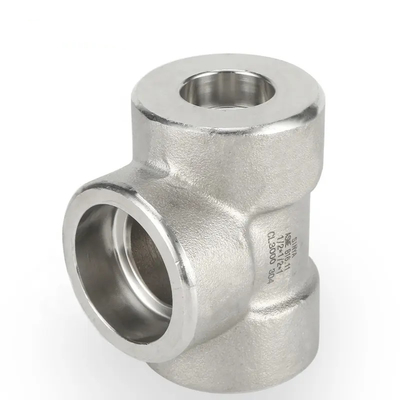 ASME B16.11 NPS3 #3000 NPT-F Tee Sama Berulir SA-182 F304L / SA-403 WP304L