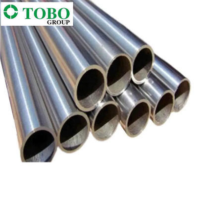 ASTM Standar Nikel Alloy Pengelasan Pipa permukaan dipoles Custom dalam kasus kayu yang kokoh