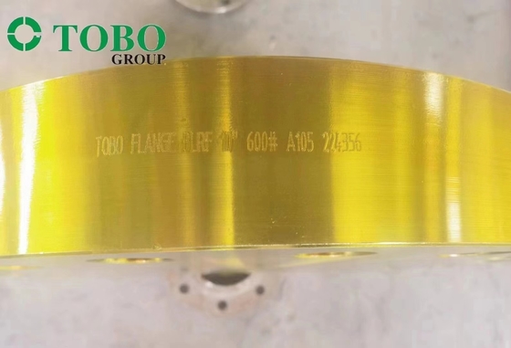 TOBO GOLD COLOR FLANGE A105 WN RF/ BL RF FLANGE COATING SEPERTI YANG ANDA CUSTOM