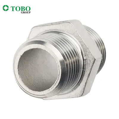 Ditempa Serikat Berulir Stainless Steel Laki-laki, Fitting Pipa Uni Berulir Perempuan