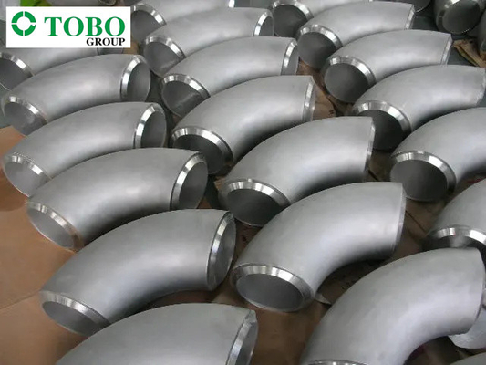 A234 WP5 fitting pipa baja paduan 90 deg LR siku Siku Baja Karbon Mulus/Siku Baja Paduan/Tekukan Pipa