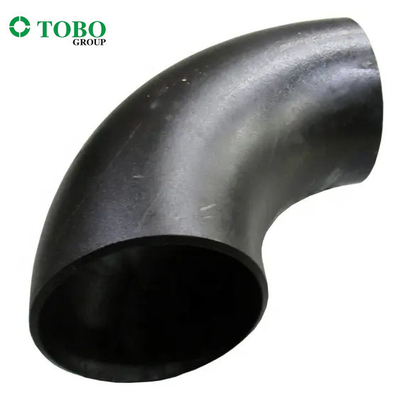 Butt Welded Fittings ASTM A234 WP91 Baja Paduan Siku Pipa Radius Panjang 90 Derajat Mulus
