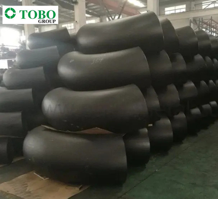 Butt Welded Fittings ASTM A234 WP91 Baja Paduan Siku Pipa Radius Panjang 90 Derajat Mulus
