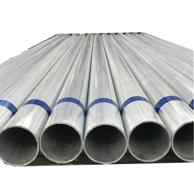Non alloy Zero Spangle ASTM A53 10,97mm Hot Dip Galvanized Tube untuk Konstruksi dan Pipa Cairan