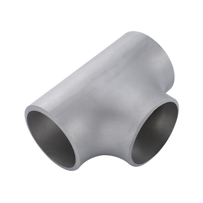 Fitting Pipa Baja Paduan ASME B16.9 ASTM A234 WP11 Tee Seamless 2 '' SCH40 Tee Sama