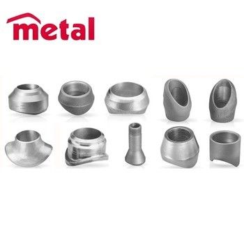ASTM A105 Weldolet 1/8" Fitting Pipa Baja Paduan Tempa ASME B16.11
