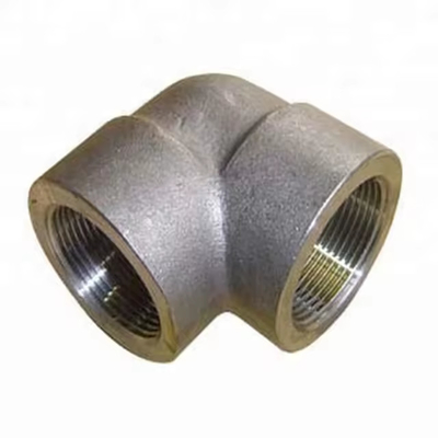 siku 90 derajat 2&quot; 3000 6000 A105N A350LF2+N ASME B16.11 benang tempa soket las SW siku