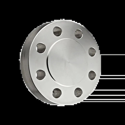 ISO Disetujui Bulat Alloy Steel Flange di Kuning transparan Zinc Plated Finish