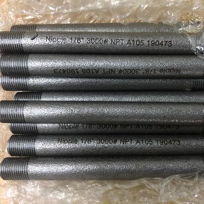 ASTM A234 Baja paduan Fittings pipa tanpa jahitan siku dicat hitam Tees Reducer Caps
