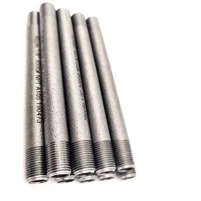 ASTM A234 Baja paduan Fittings pipa tanpa jahitan siku dicat hitam Tees Reducer Caps