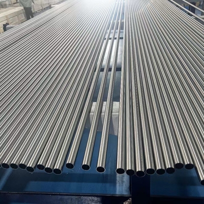 Pipa Titanium Alloy Gr7 yang disematkan/dilas dan dipoles bersertifikat ASTM