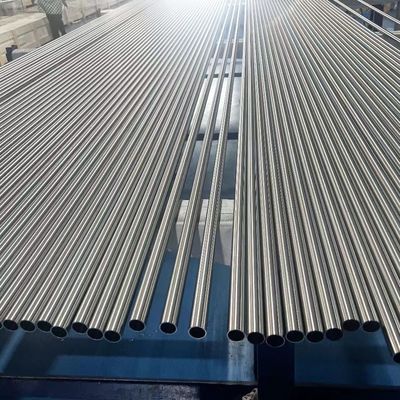 Paduan Titanium Biokompatibilitas Tinggi DIN 17850 Pipa Paduan Titanium Seamless untuk Instrumen Medis