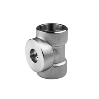 ASME B16.9 Threaded Tee Variable Size Range dari NPS1/2"-60" Fast Delivery Low MOQ Material yang dapat disesuaikan misalnya Karbon Steel Stainless Steel