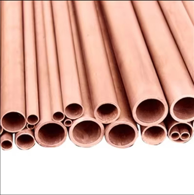 Tabung tanpa jahitan Tembaga Nikel Alloy Tube Pipe Kondisioning Tembaga Pipe 3/8 1/4 dalam Koil Untuk Udara