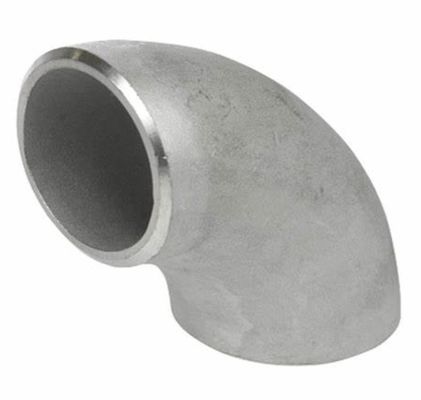 UNS C70600 Pengelasan Butt Nikel Tembaga 90D Siku Radius Pendek 5" STD ASTM B466