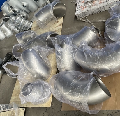 Metal Kualitas Tinggi ASME B16.9 Fittings Butt Pengelasan Pipa Hastelloy Radius Pendek siku 180D C276 150CL