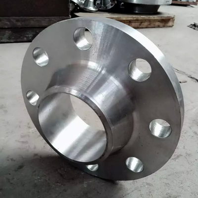 Industri baja tahan karat-suhu tinggi diameter besar las leher Flange untuk pipa paduan